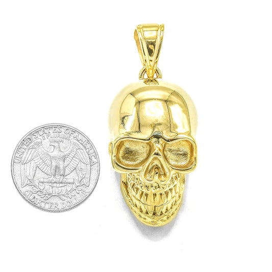 Kenzy Mii- Stainless Steel Skull Unisex Pendant