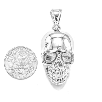Kenzy Mii- Stainless Steel Skull Unisex Pendant