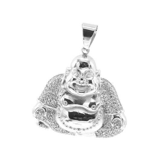 Kenzy Mii- Stainless Steel Buddha Unisex Pendant