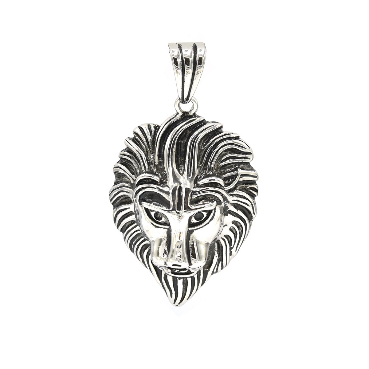 Kenzy Mii- Stainless Steel Classy Lion Head Shape Unisex Pendant