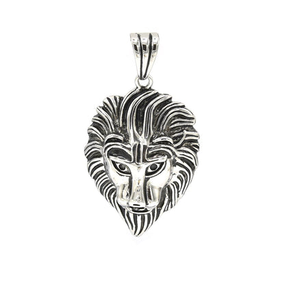Kenzy Mii- Stainless Steel Classy Lion Head Shape Unisex Pendant