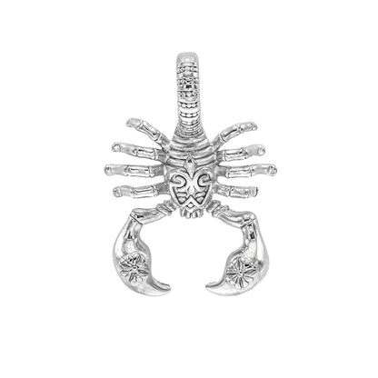 Kenzy Mii- Stainless Steel Articulated Scorpion Unisex Pendant