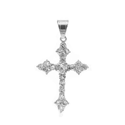 Kenzy Mii- Stainless Steel Huitan Cool Cross Unisex Pendant