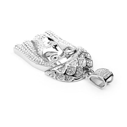 Kenzy Mii- Stainless Steel Religious Christ Head Unisex Pendant