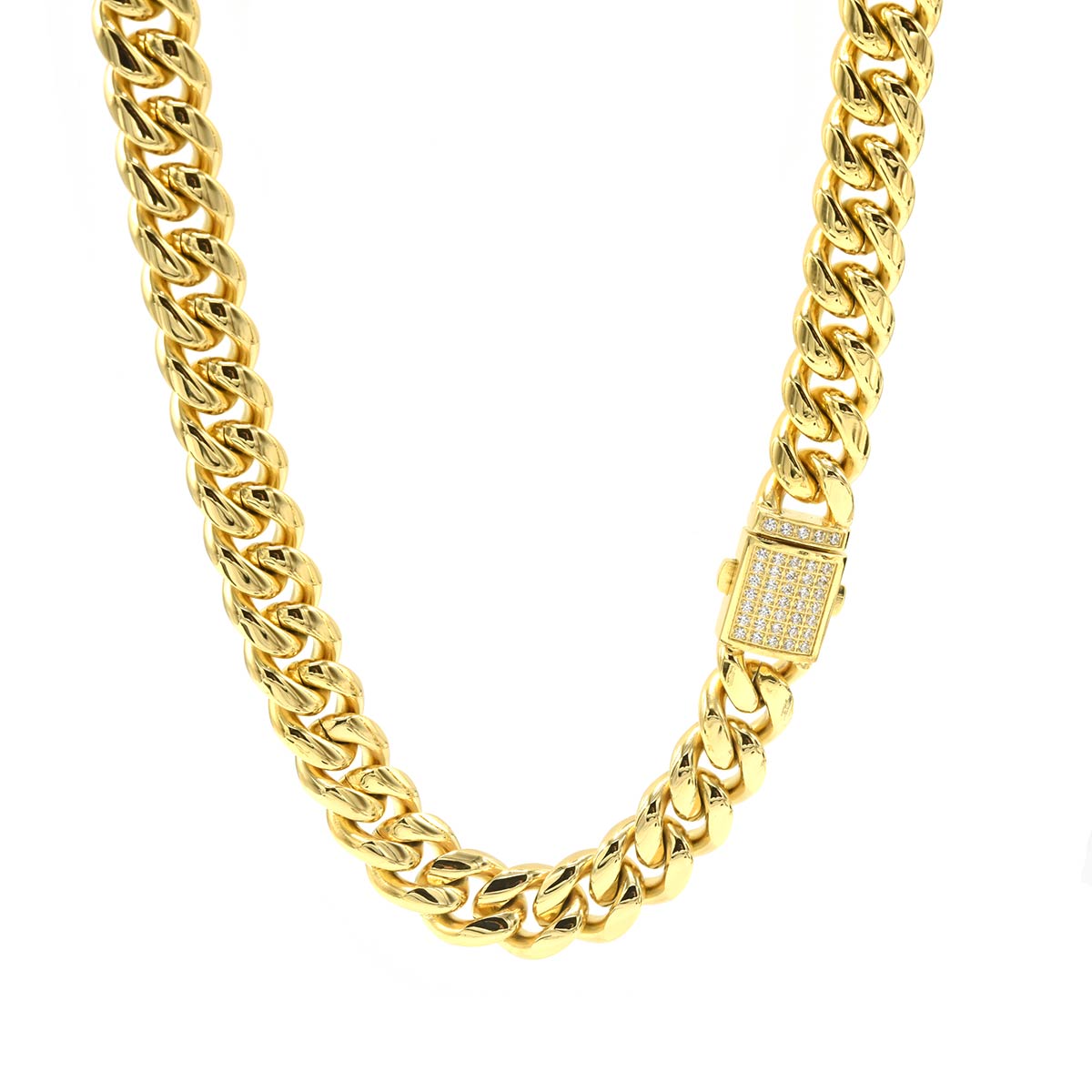 Kenzy Mii- 12mm Stainless Steel Men's Chain