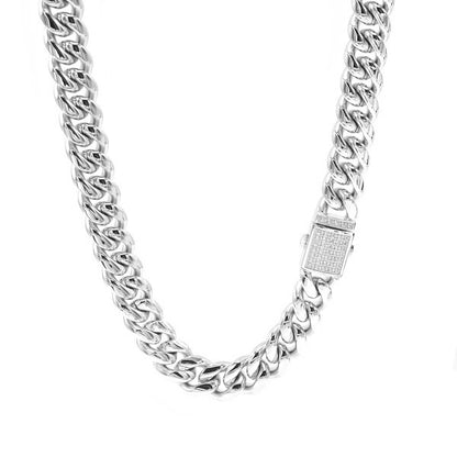 Kenzy Mii- 12mm Stainless Steel Men's Chain