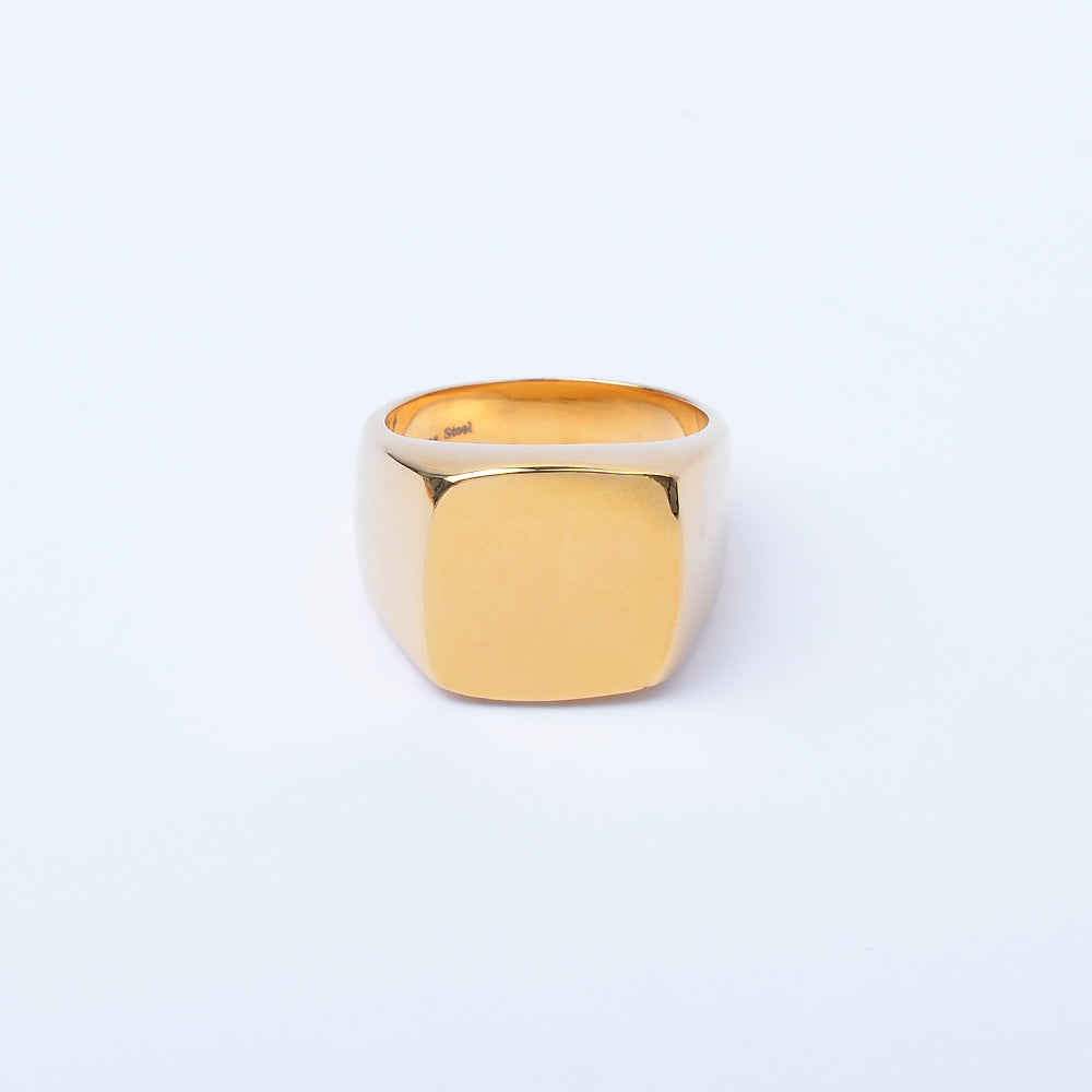 Kenzy Mii- Stainless Steel Sophie Buhai Square Men's Ring