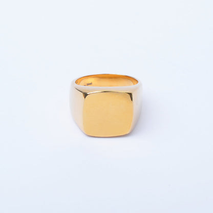 Kenzy Mii- Stainless Steel Sophie Buhai Square Men's Ring