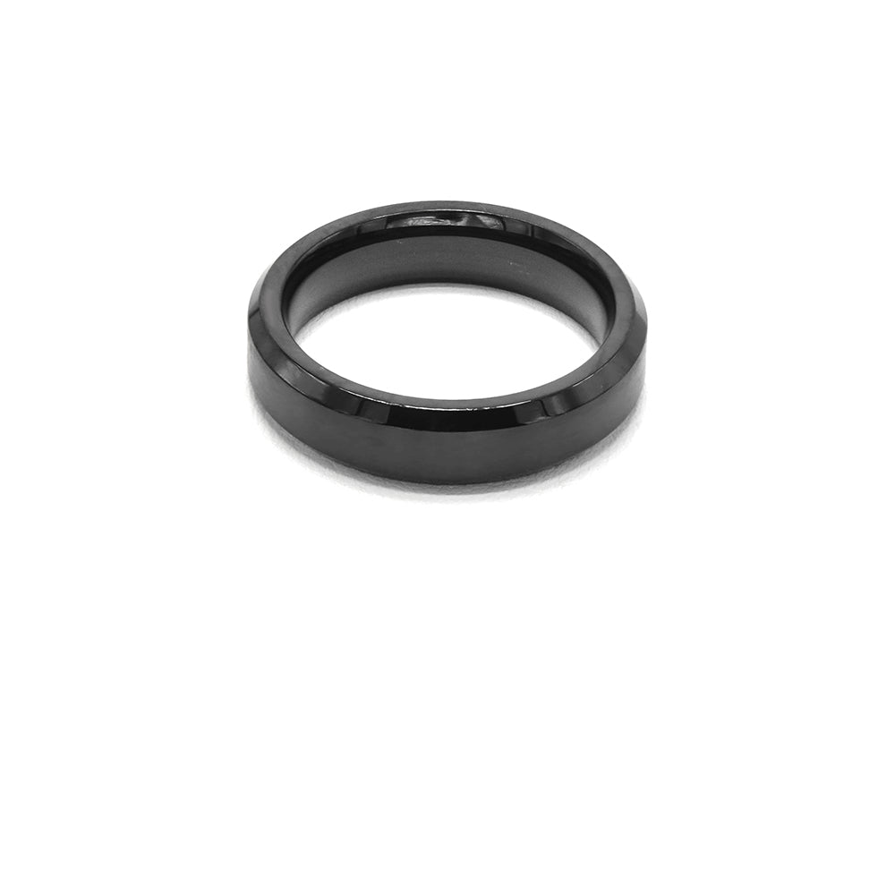 Kenzy Mii- Stainless Steel Groove Band Promise Men's Ring