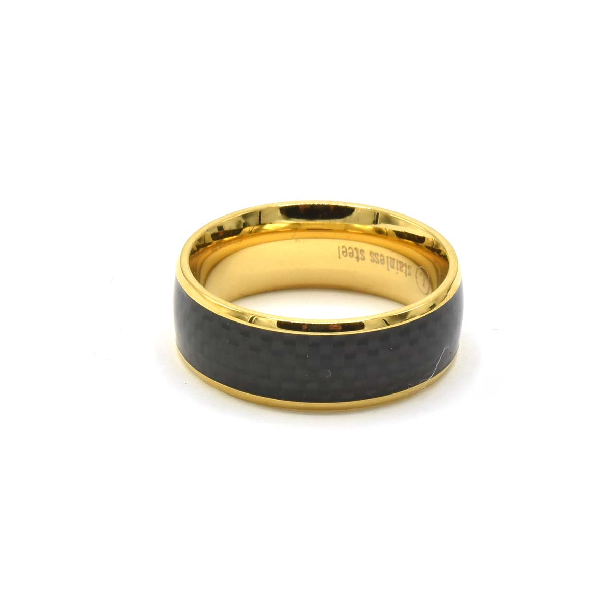 Kenzy Mii- Stainless Steel Tungsten Wedding Band Men's Ring