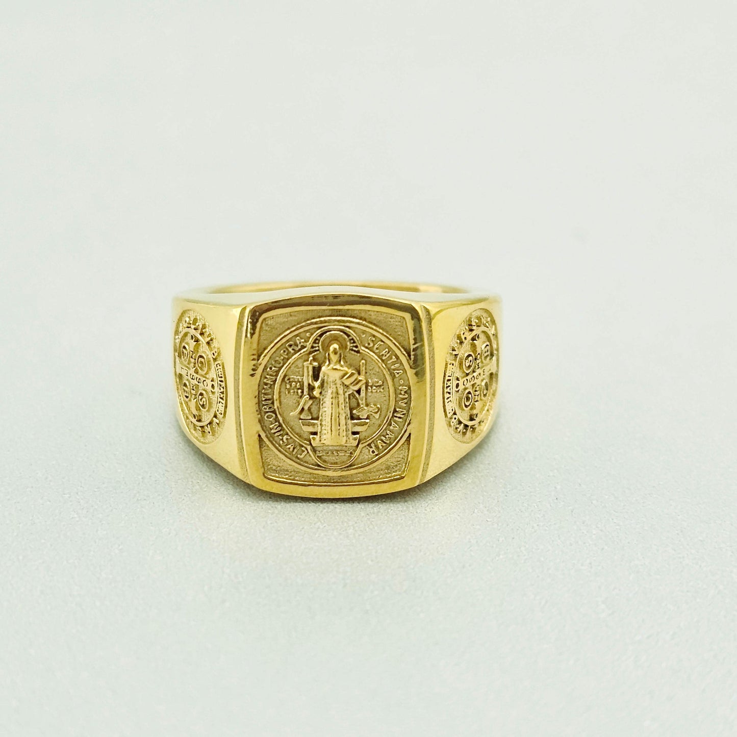 Kenzy Mii- Stainless Steel Religious Men's Ring