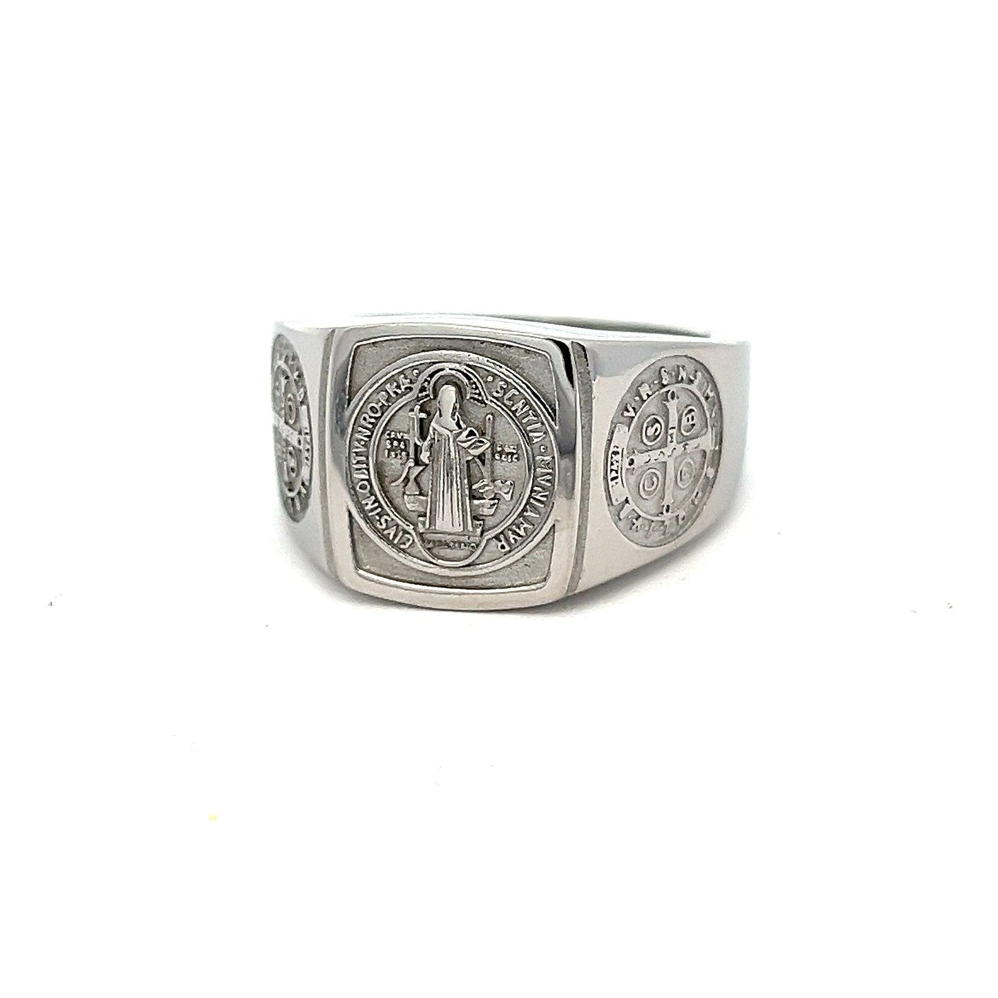 Kenzy Mii- Stainless Steel Religious Men's Ring