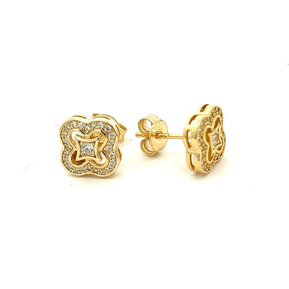 Kenzy Mii - 925 Sterling Silver Louis Vuitton Women's Earings