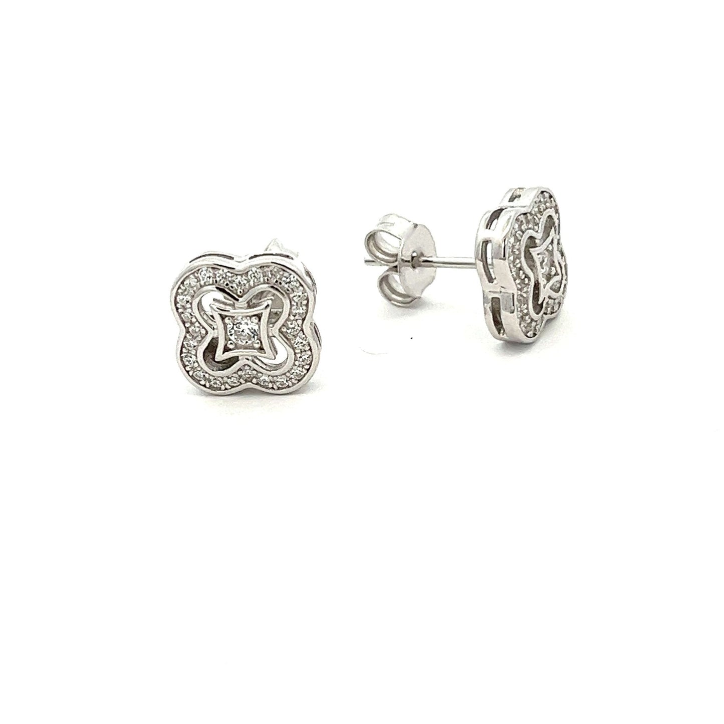 Kenzy Mii - 925 Sterling Silver Louis Vuitton Women's Earings