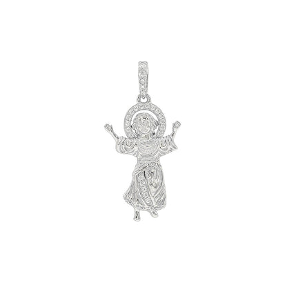 Kenzy Mii - 925 Sterling Silver Divine Child Men's Pendant