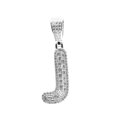 Kenzy Mii- 925 Sterling Spark Alphabetic Charm Letter Women's Pendant