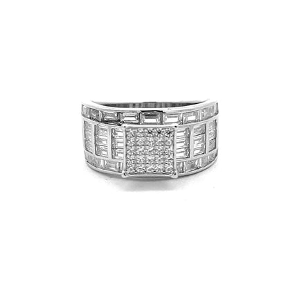 Kenzy Mii- 925 Sterling Silver Carat Cinderella Wedding Women's Ring