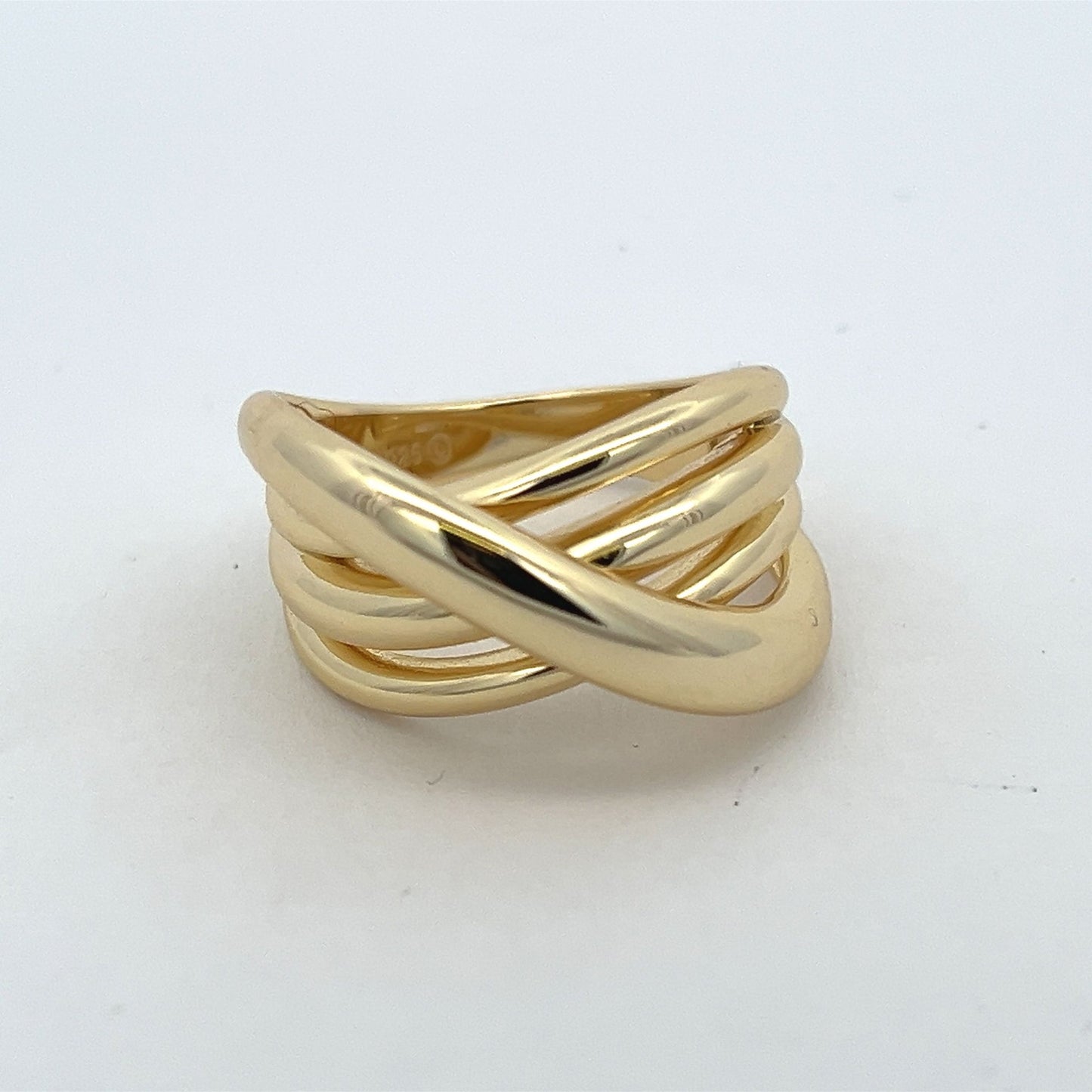 Kenzy Mii- 925 Sterling Silver Picasso Nine Band Melody Women's Ring