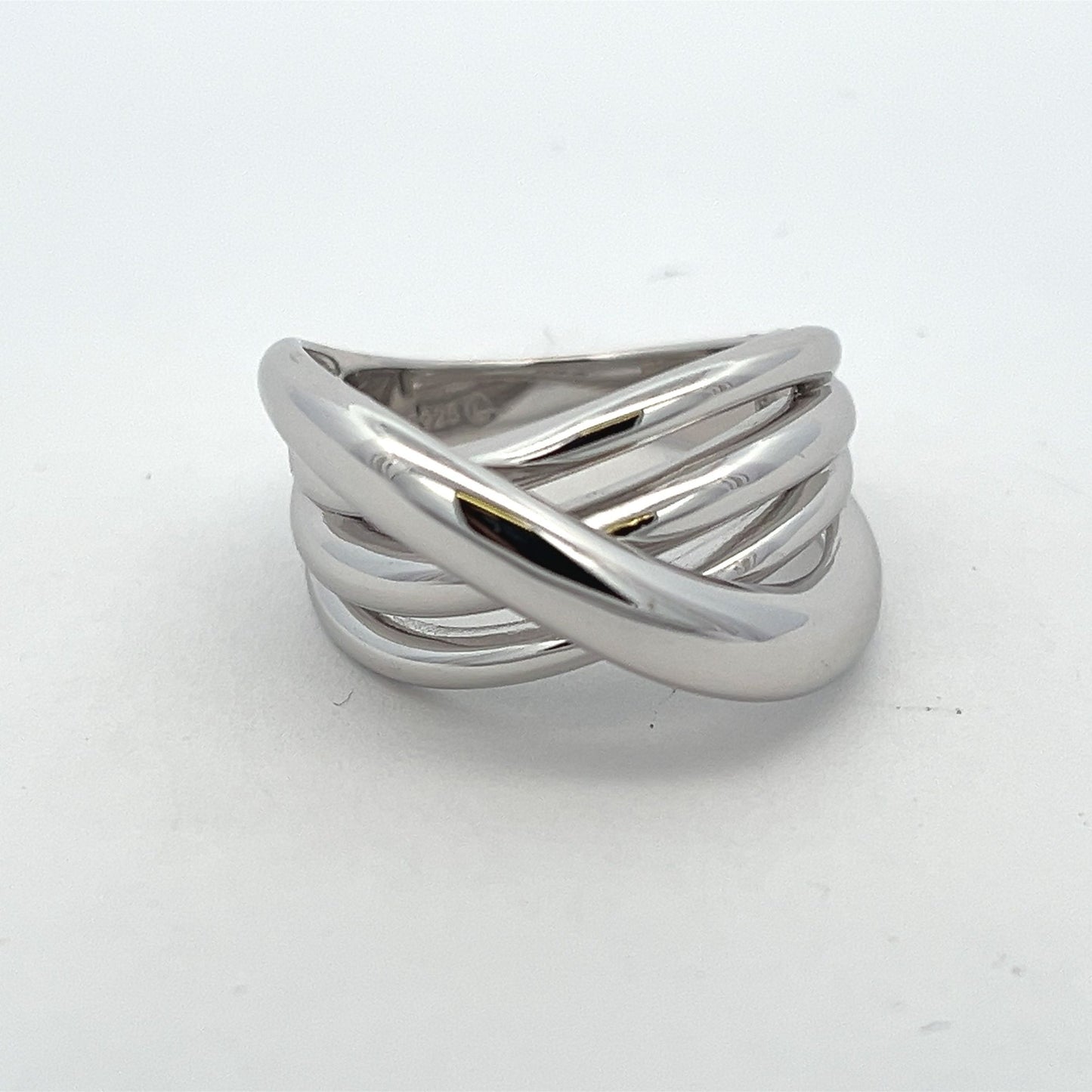 Kenzy Mii- 925 Sterling Silver Picasso Nine Band Melody Women's Ring