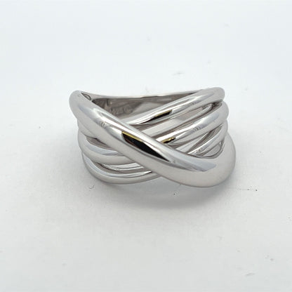 Kenzy Mii- 925 Sterling Silver Picasso Nine Band Melody Women's Ring