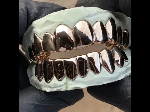 Kenzy Mii- Solid Gold Deep Cut Grillz w/ Bust down options