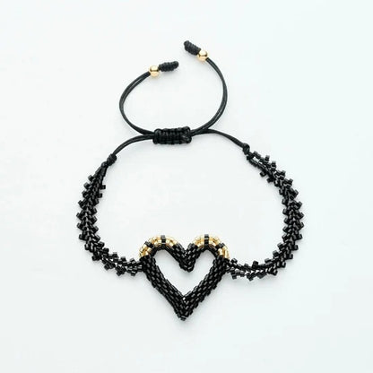 Kenzy Mii - Heart Silhouette - Black & Gold