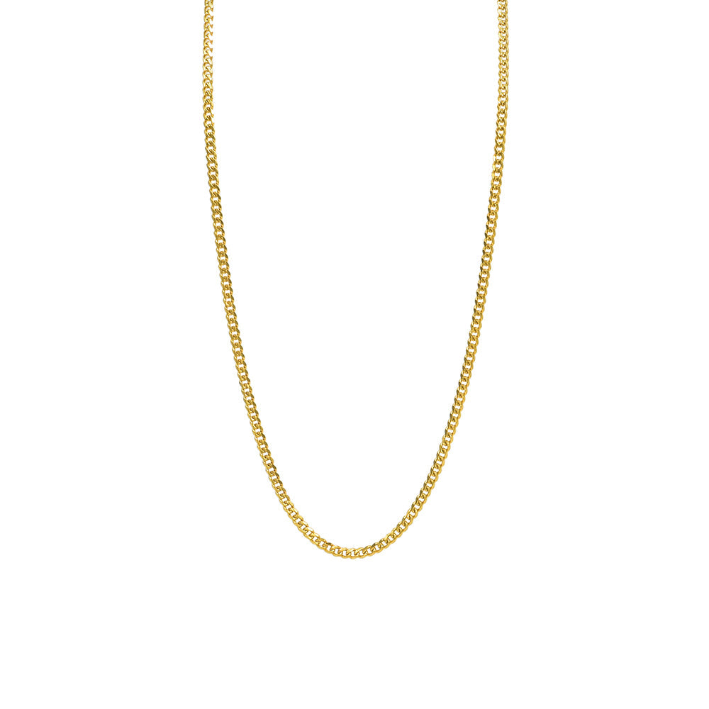 Kenzy Mii- 3mm Stainless Steel Cuban Unisex Chain