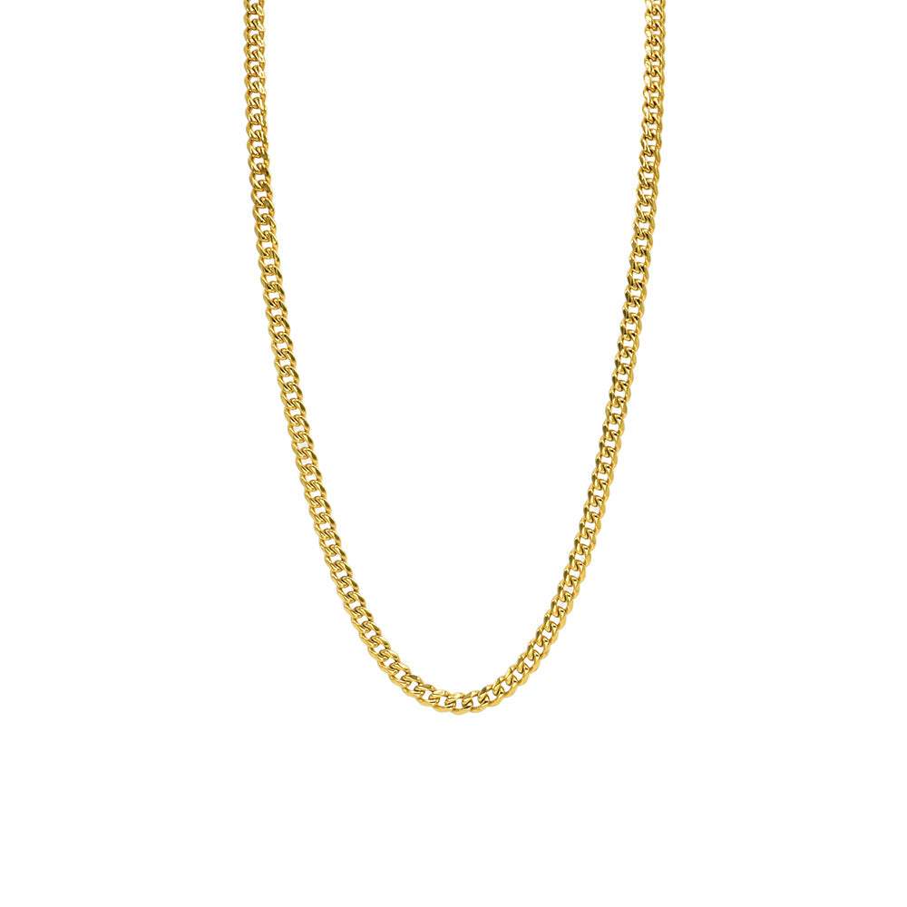 Kenzy Mii - 5mm Stainless Steel Miami Cuban Chain Unisex Chain