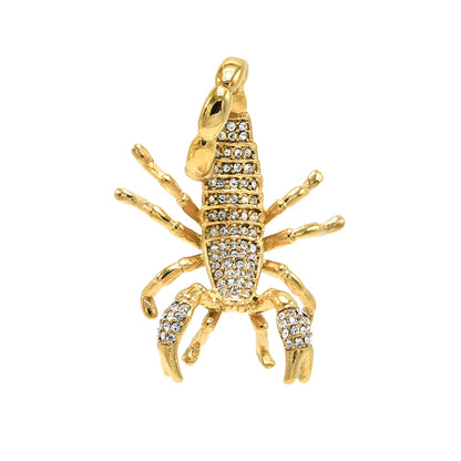 Kenzy Mii- Stainless Steel Ancient Egypt Scorpion Unisex Pendant