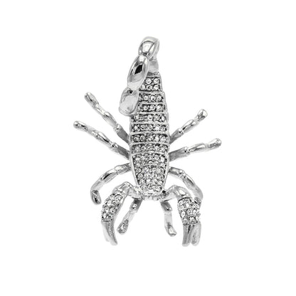 Kenzy Mii- Stainless Steel Ancient Egypt Scorpion Unisex Pendant