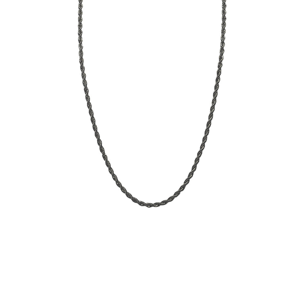 Kenzy Mii - 3mm Stainless Steel Rope Unisex Chain