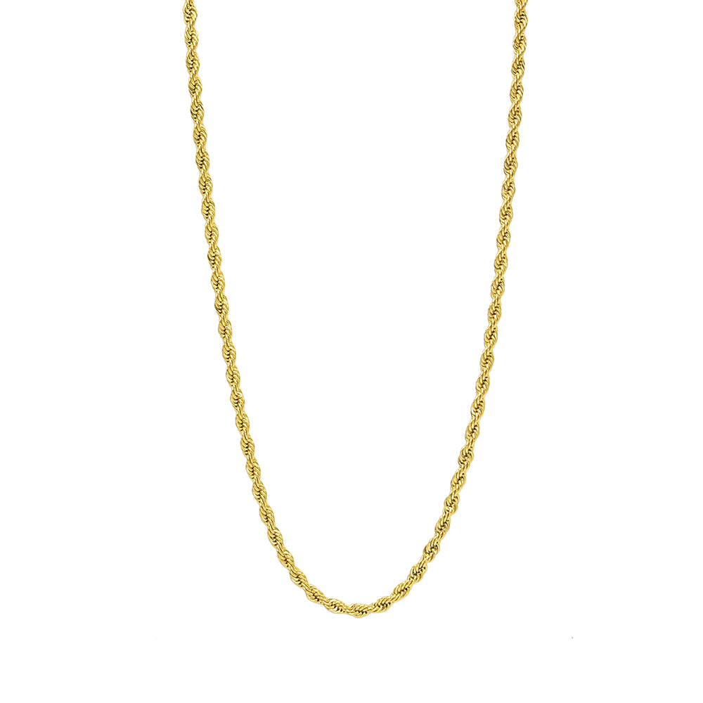 Kenzy Mii - 4mm Stainless Steel Rope Unisex Chain