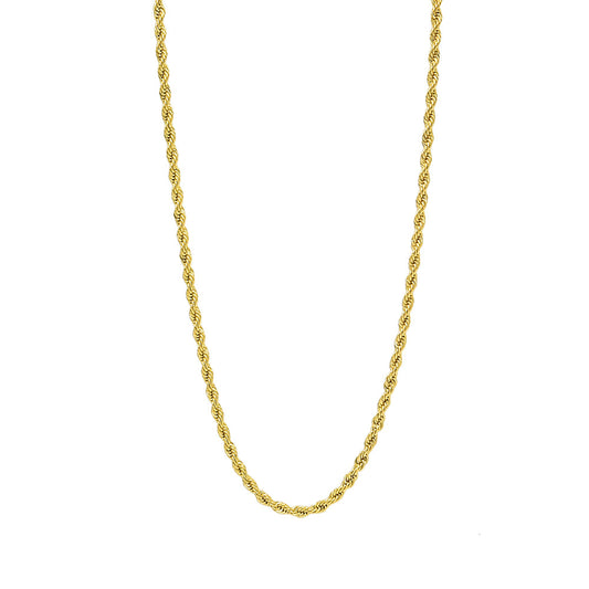 Kenzy Mii - 4mm Stainless Steel Rope Unisex Chain