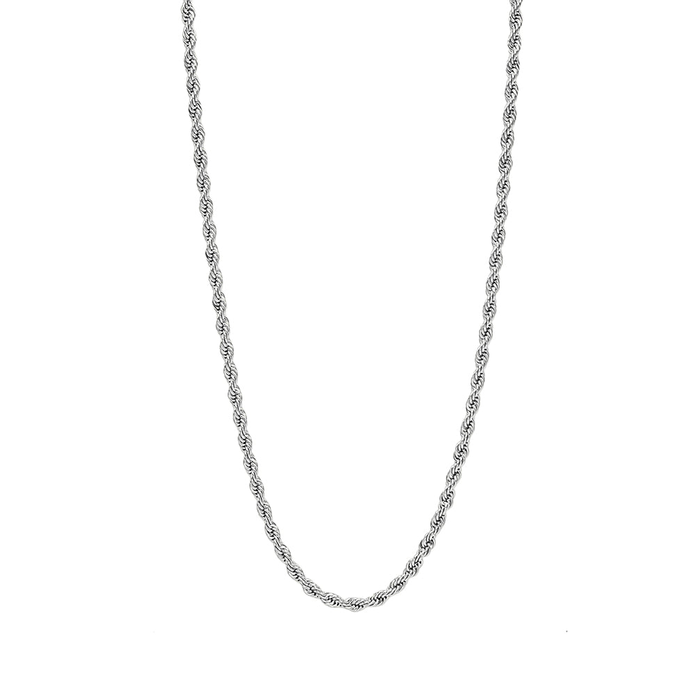 Kenzy Mii - 4mm Stainless Steel Rope Unisex Chain