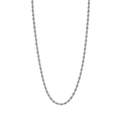 Kenzy Mii - 4mm Stainless Steel Rope Unisex Chain