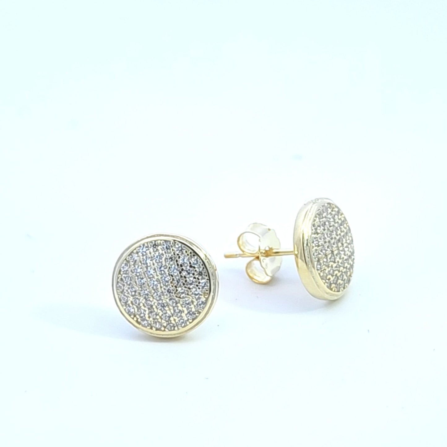 Kenzy Mii - 925 Sterling Silver Stud Tiny Zircon Women's Earings